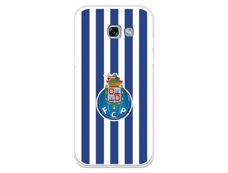 Funda para Samsung Galaxy A5 2017 del Futebol Club Oporto Escudo Rayas - Licencia Oficial Futebol Club Oporto