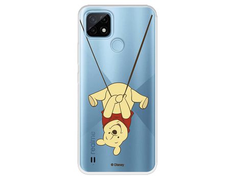 Funda para Realme C21 Oficial de Disney Winnie Columpio - Winnie The Pooh