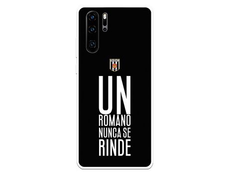 Funda para Huawei P30 Pro del Mérida Frase Fondo Negro - Licencia Oficial Mérida