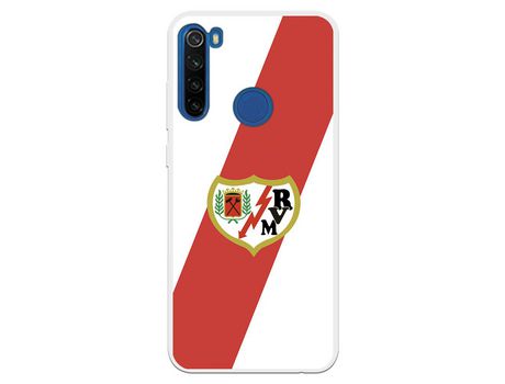 Funda para Xiaomi Redmi Note 8T del Rayo Vallecano Escudo - Licencia Oficial Rayo Vallecano