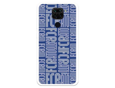 Funda para Xiaomi Redmi Note 9 del Futebol Club Oporto Nombre Fondo Azul - Licencia Oficial Futebol Club Oporto