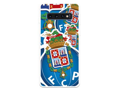 Funda para Samsung Galaxy S10 Plus del Futebol Club Oporto Escudo Dibujo - Licencia Oficial Futebol Club Oporto