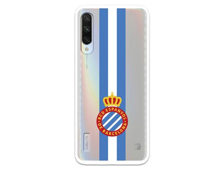 Funda para Xiaomi Mi A3 del RCD Espanyol Escudo Albiceleste Escudo Albiceleste - Licencia Oficial RCD Espanyol