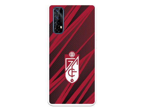 Funda para Realme 7 del Granada CF Escudo -Rojas y Negras Escudo -Rojas y Negras - Licencia Oficial Granada CF
