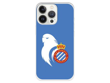 Funda para iPhone 13 Pro del RCD Espanyol Escudo Perico Escudo Perico - Licencia Oficial RCD Espanyol