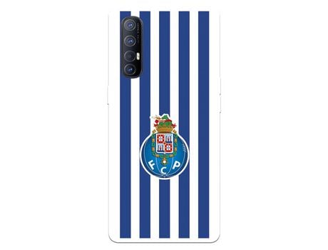Funda para Oppo Find X2 Neo del Futebol Club Oporto Escudo Rayas - Licencia Oficial Futebol Club Oporto