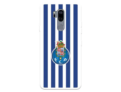 Funda para LG G7 del Futebol Club Oporto Escudo Rayas - Licencia Oficial Futebol Club Oporto