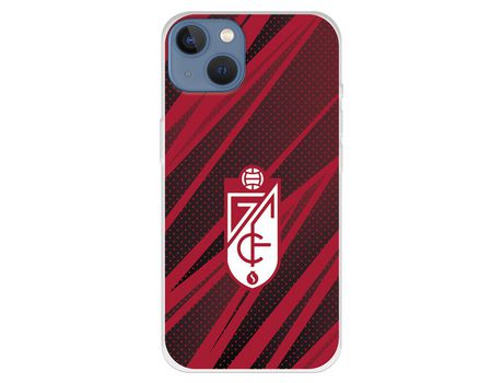 Funda para iPhone 13 del Granada CF Escudo -Rojas y Negras Escudo -Rojas y Negras - Licencia Oficial Granada CF