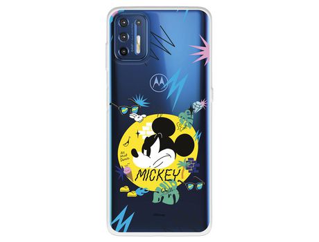 Funda para Motorola Moto G9 Plus Oficial de Disney Mickey Mickey Urban - Clássicos Disney