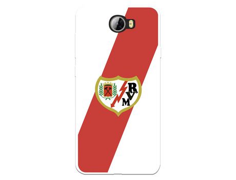 Funda para Huawei Y6 II Compact del Rayo Vallecano Escudo - Licencia Oficial Rayo Vallecano