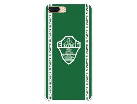Funda para iPhone 7 Plus del Elche CF Escudo Fondo Verde Escudo Fondo Verde - Licencia Oficial Elche CF