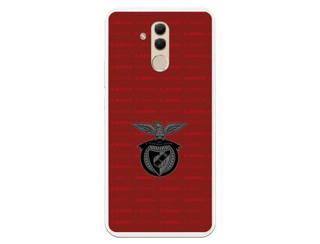 Funda para Huawei Mate 20 Lite del Escudo Fondo Granate - Licencia Oficial Benfica