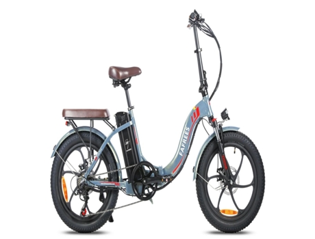 Bicicleta Eléctrica FAFREES F20 Pro 250W 648Wh 80Km Autonomía Frenos de Disco Verde Deslumbrante