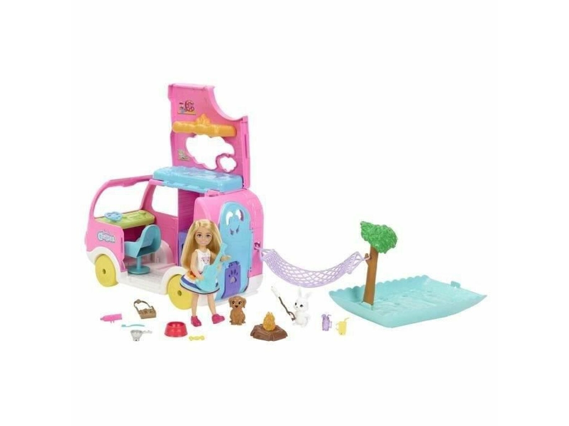 Muñeca bebé BARBIE Chelsea motorhome BARBIE car box