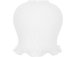 Lámpara De Mesa Colgante De Cristal Con Estampado Floral Y Fácil Instalación.