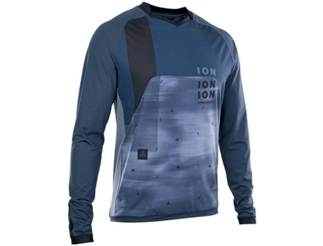 Camiseta de Hombre para Cicling ION Traze Vent Azul (S)