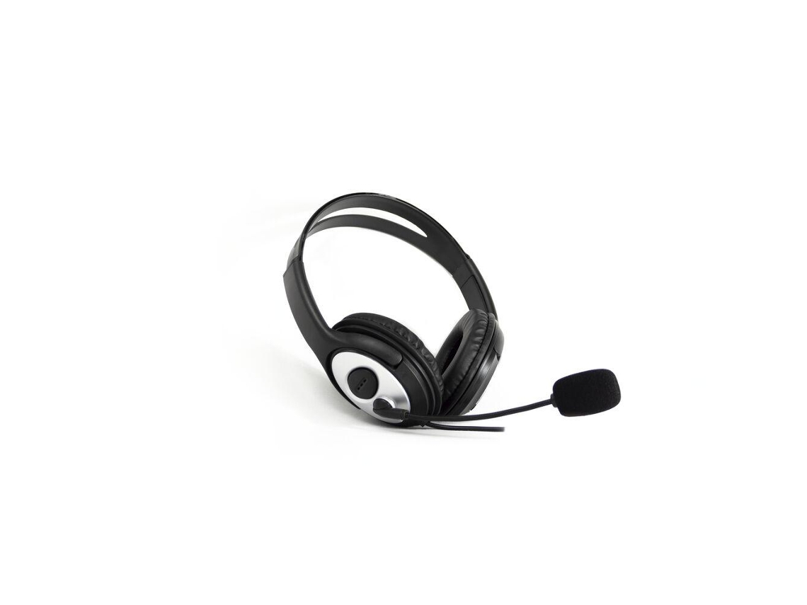 Auriculares con Micrófono Coolbox Coo-Aum-01 Negro