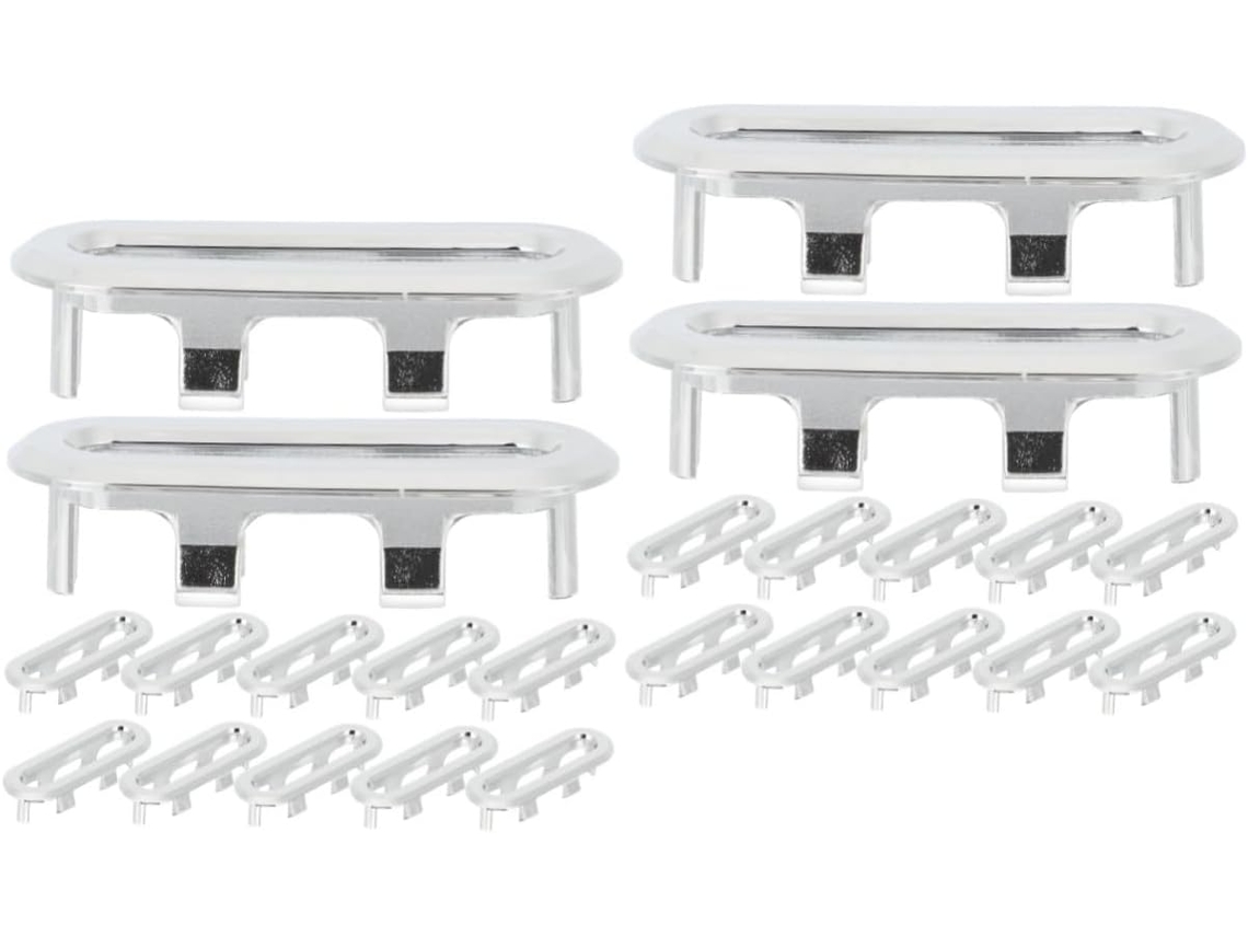 2 Juegos De Anillos De Rebosadero Para Fregadero, Tapa De Repuesto Duradera Para Lavabo De Baño