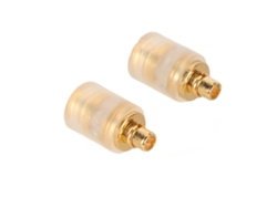 2 Adaptadores De Cable Mmcx Para Sennheiser Ie300 Ie600 Ie900 Akg N30 N40 N5005 Transparente