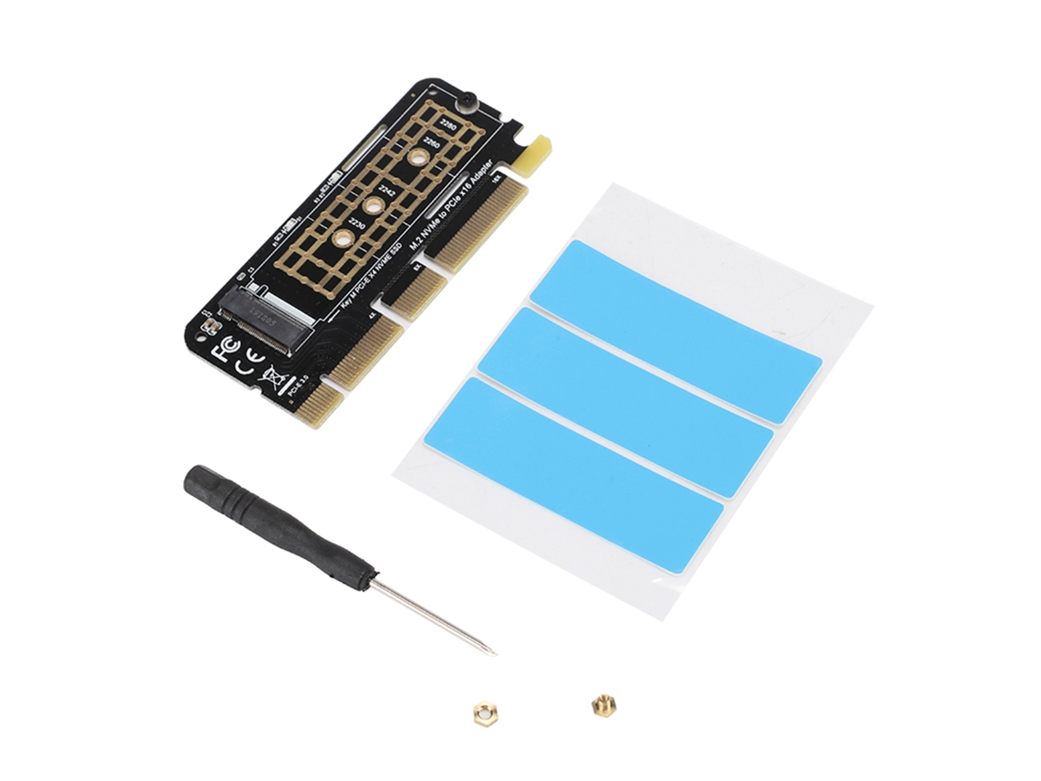 Tarjeta Elevadora Adaptadora De Alta Velocidad M.2 Ngff Ssd A Pci‑e 3.0 X16