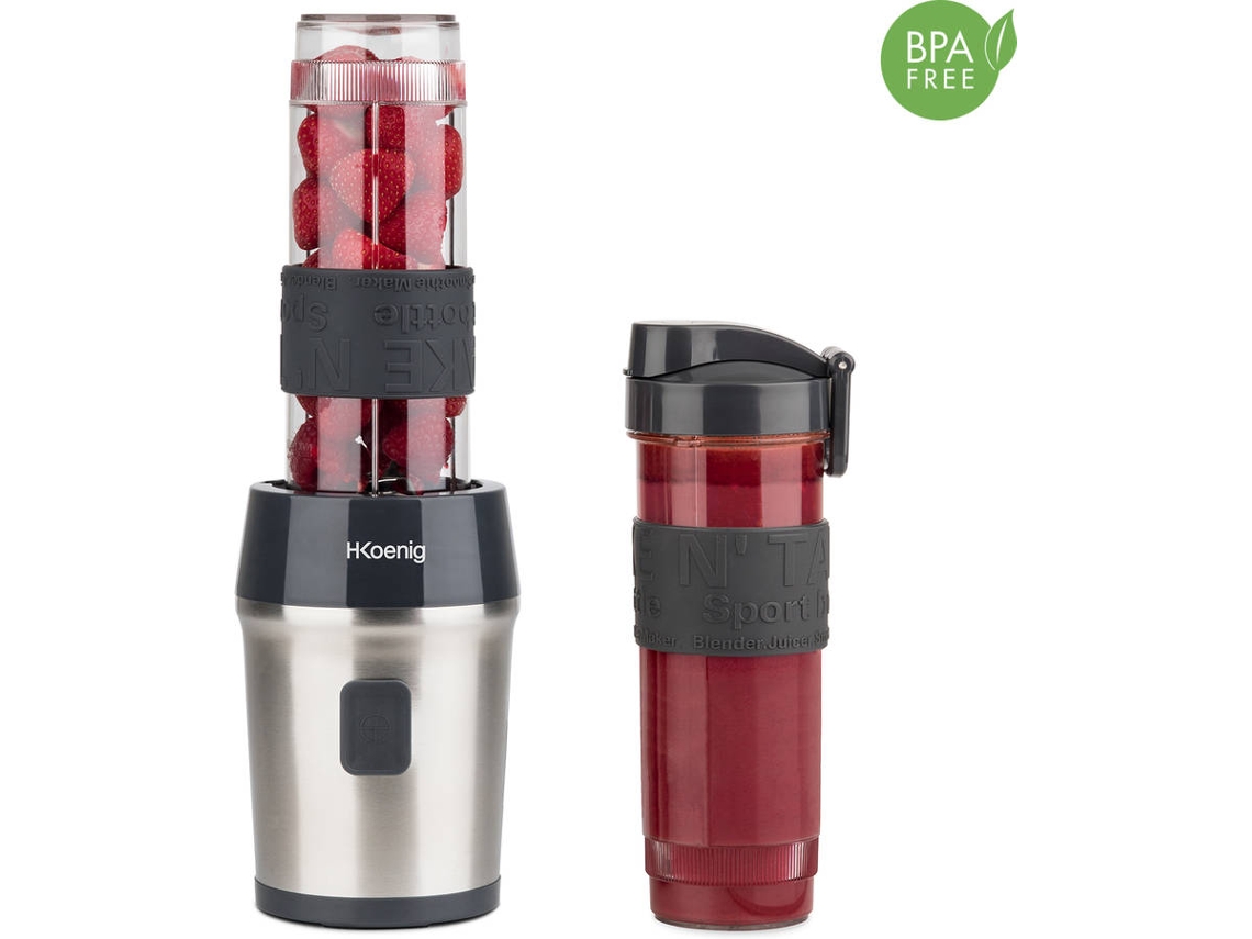 Batidora Vaso H.KOENIG SMOO9 (300 W - 0.75 L - Negro)