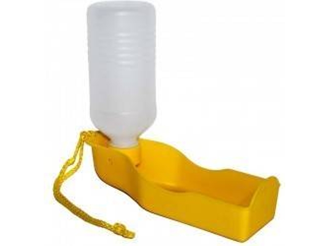 Bebedero Portátil para Perros COPELE (Amarillo - 250ml)