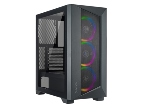 Caja PC AZZA Azza Octane a Midi Tower Negro