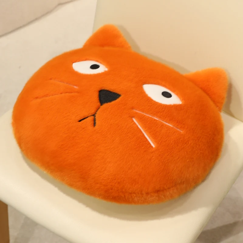 Cojín Tipo Almohada Para Adultos (naranja, 40 Cm), Cojín De Asiento, Cojín De Respaldo Para Gatos