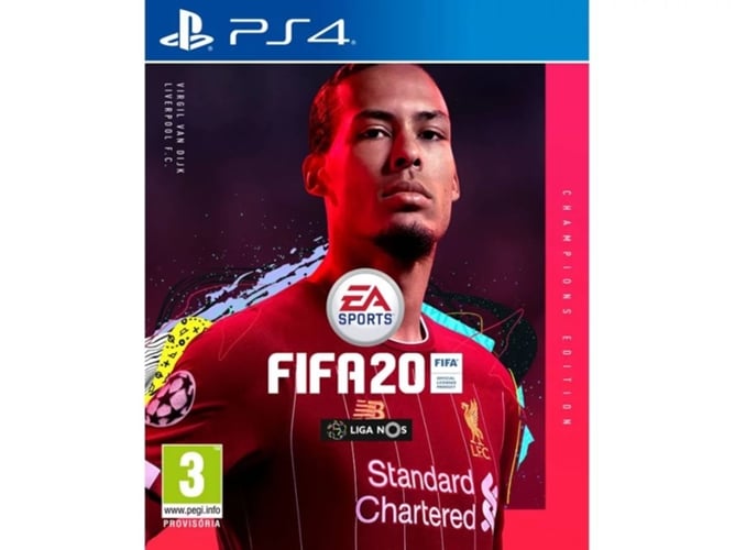Juego PS4 FIFA 20 Champions Edition (Portada provisional - Deportes - M3)