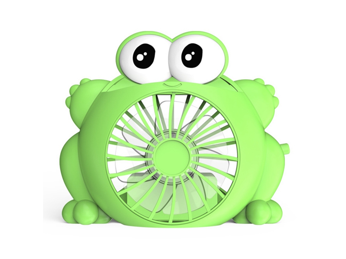 Ventilador portátil recargable por USB para niños, escuela y oficina.