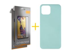 Conjunto de Protectores de Pantalla para iPhone 15 GANDY Verde (2un)