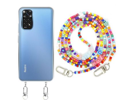Funda cristal con Rosario colorful para Xiaomi Poco M4 Pro