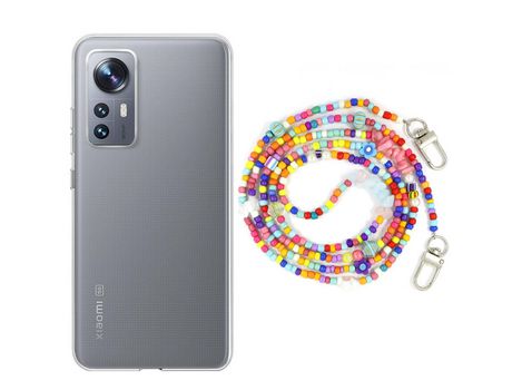 Funda cristal con Rosario colorful para Xiaomi 12 Lite