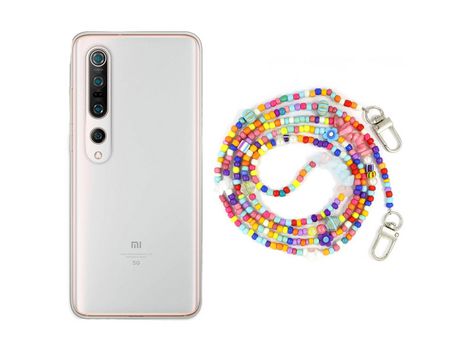 Funda cristal con Rosario colorful para Xiaomi Mi 10