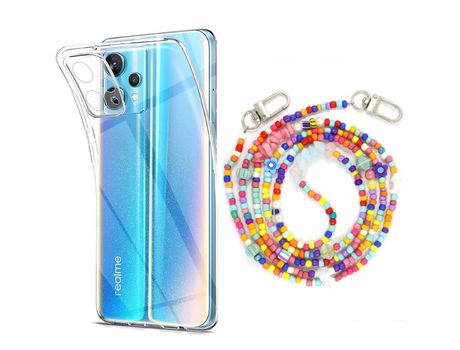 Funda cristal con Rosario colorful para Oneplus Nord CE 2 Lite