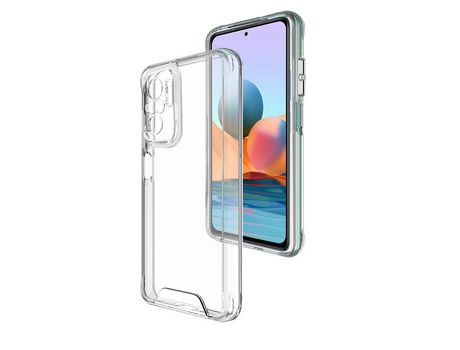 Funda acrilico Certificación militar MIL-STD 810G para Xiaomi Redmi Note 10s Transparente