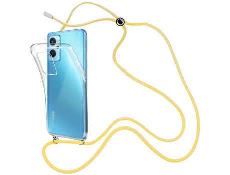 Funda cristal con Cordón Amarillo para Oppo A96