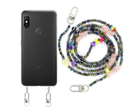 Funda cristal con Rosario ocean para Xiaomi Redmi Note 6