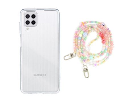 Funda cristal con Rosario baby para Samsung Galaxy M53 5G