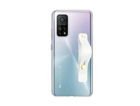 Funda cristal con Cordón Cadena azul para Xiaomi Mi 10T