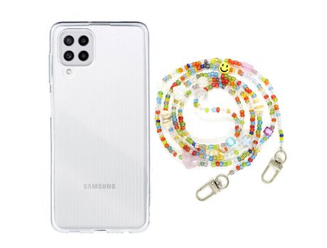 Funda cristal con Rosario ocean para Samsung Galaxy M53 5G