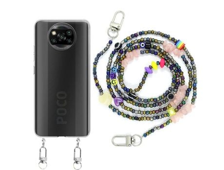 Funda cristal con Rosario smile para Xiaomi Poco X3 NFC