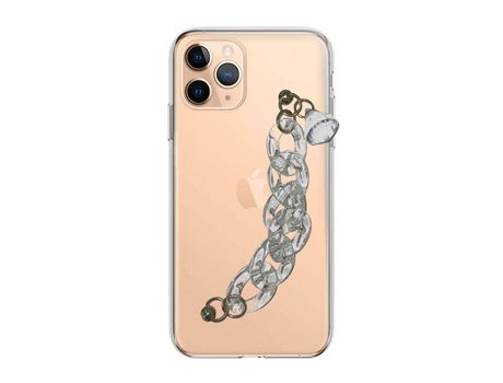 Funda cristal con Soporte diamante para iPhone 11 Pro