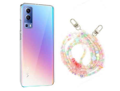 Funda cristal con Rosario baby para Vivo Y72 5G