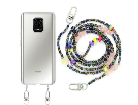 Funda cristal con Rosario smile para Xiaomi Redmi Note 9 Pro
