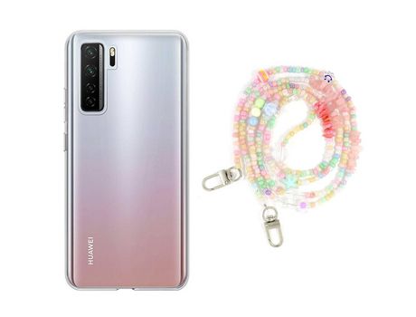 Funda cristal con Rosario baby para Huawei P40 Lite 5G