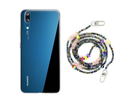 Funda cristal con Rosario smile para Huawei P20