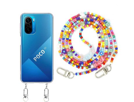 Funda cristal con Rosario colorful para Xiaomi Mi 11i