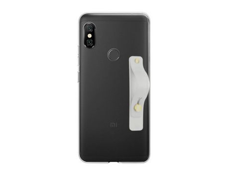 Funda cristal con Soporte Multifunción para Xiaomi Redmi Note 6 Pro