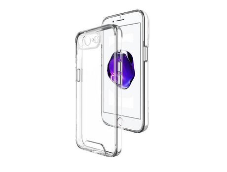 Funda acrilico Certificación militar MIL-STD 810G para iPhone 7 Plus Transparente